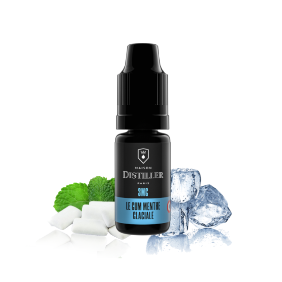 E liquide Le Gum Menthe Glaciale 10ml Maison Distiller (Pack de 5)