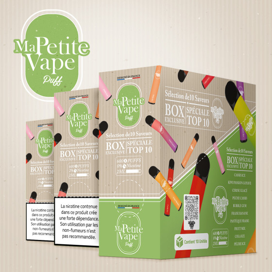 PAck 10 saveurs Ma Petite Vape