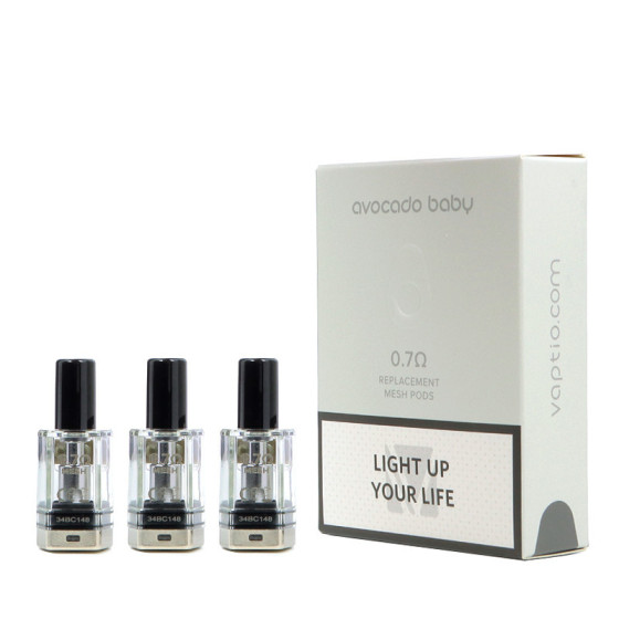 Cartouche Avocado Baby Vaptio (pack de 3)