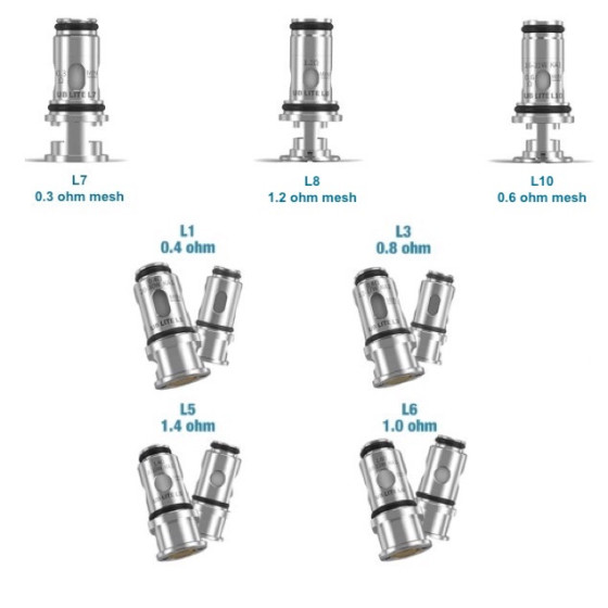 Résistances UB Lite Lost Vape (Pack de 5)