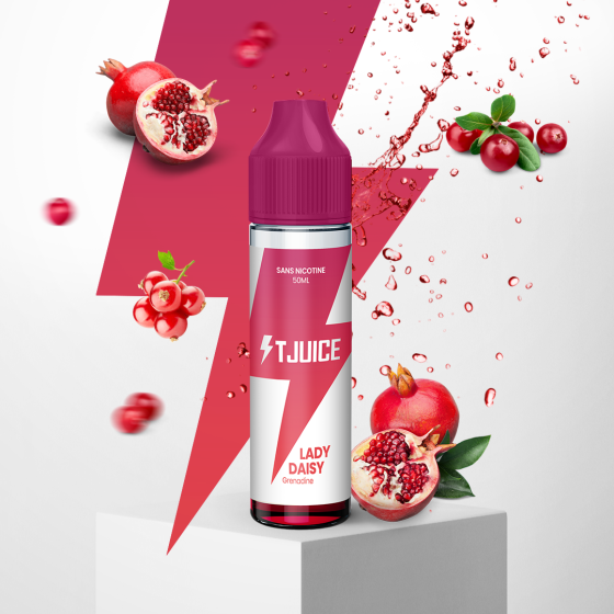 E liquide Lady Daisy 50ml TJuice New collection