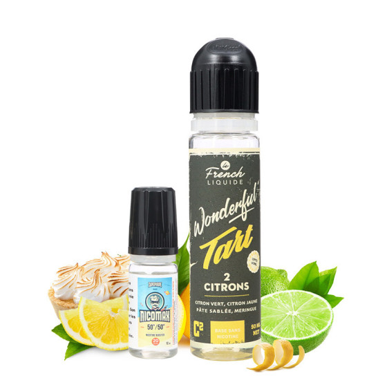 E liquide Citrons 50ml Le french liquide Wonderful tard