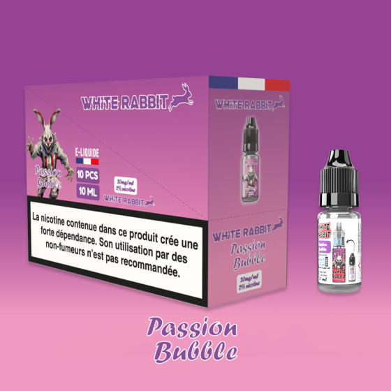 E liquide 10ml White Rabbbit Esalt (Pack de 10)