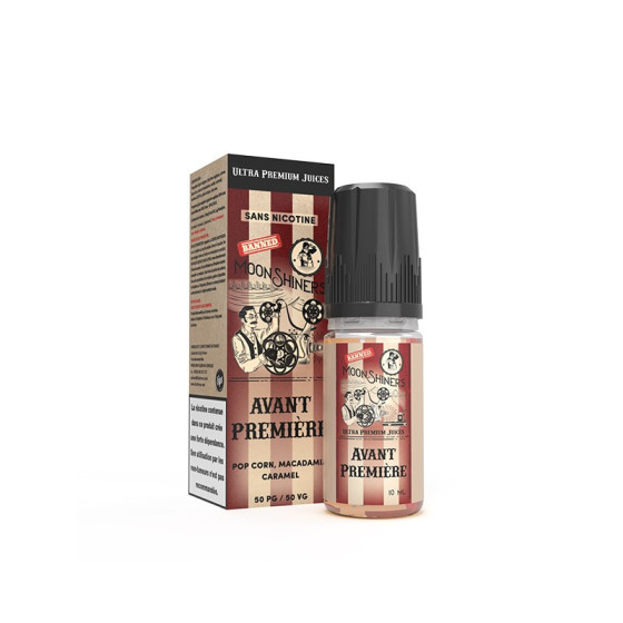 E liquide Avant Premiere 10ml Le french liquide Moonshiners