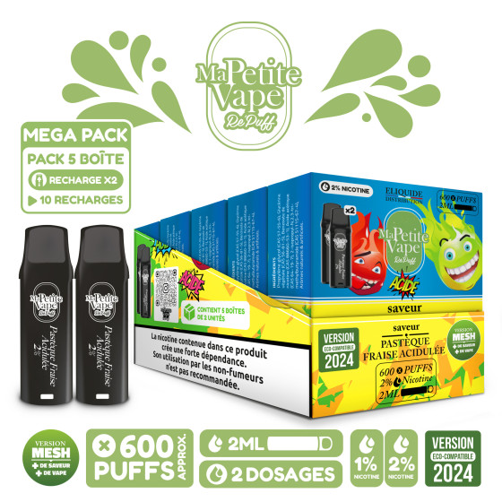 Cartouche Ma petite vape (Pack de 10)