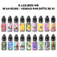 E liquide 10ml White Rabbbit Esalt (Pack de 10)