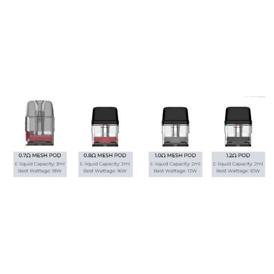 Cartouche Xros série 2ml Vaporesso (Pack de 4)