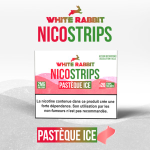 Nico Strips White Rabbit (Boite de 10)