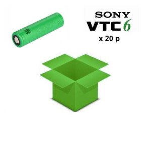 Sony VTC6 3000 mAh Battery (Boite de 20)