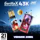 Gorilla X JNR 43K 2% (Boite de 5)